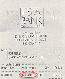 Individual Receipt